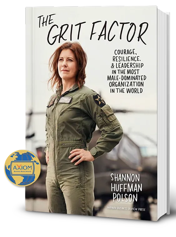 Book cover showing a woman in a flight suit standing confidently.